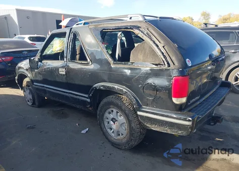 1997 GMC Jimmy Sls из США, поврежденный, VIN 1GKCT18W3VK516050